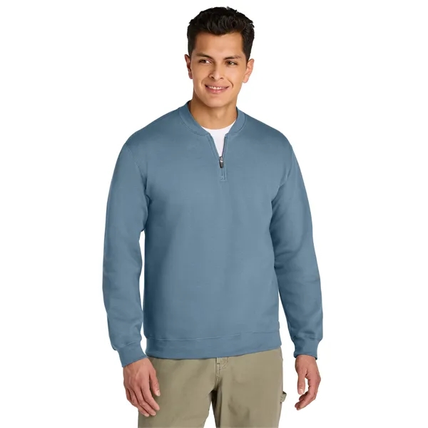 Gildan Softstyle Midweight Fleece 1/4-Zip - Gildan Softstyle Midweight Fleece 1/4-Zip - Image 12 of 29