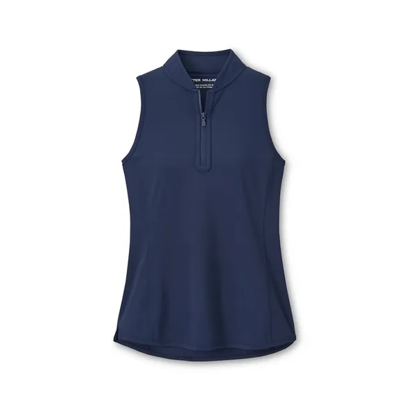 Peter Millar Women's Shirley Sleeveless Zip Polo F25 - Peter Millar Women's Shirley Sleeveless Zip Polo F25 - Image 0 of 0