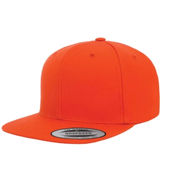 Yupoong 6089M YP Classics Premium Flat Bill Snapback Hat - Yupoong 6089M YP Classics Premium Flat Bill Snapback Hat - Image 6 of 31