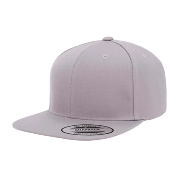 Yupoong 6089M YP Classics Premium Flat Bill Snapback Hat - Yupoong 6089M YP Classics Premium Flat Bill Snapback Hat - Image 12 of 31