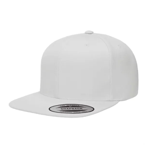 Yupoong 6089M YP Classics Premium Flat Bill Snapback Hat - Yupoong 6089M YP Classics Premium Flat Bill Snapback Hat - Image 3 of 31