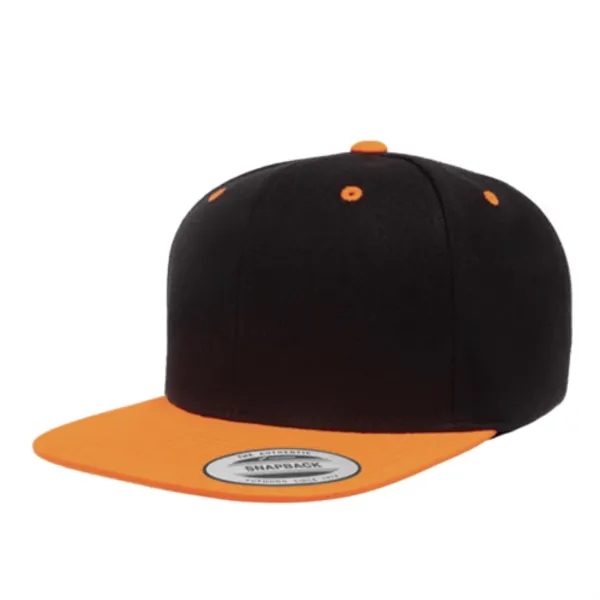 Yupoong 6089M YP Classics Premium Flat Bill Snapback Hat - Yupoong 6089M YP Classics Premium Flat Bill Snapback Hat - Image 9 of 31