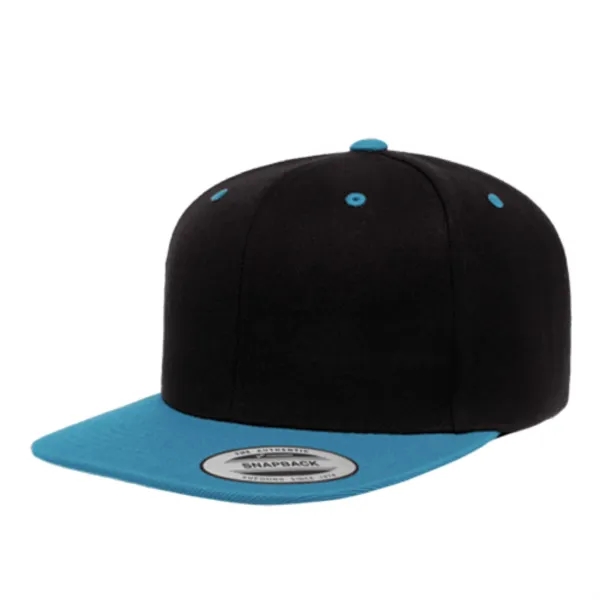 Yupoong 6089M YP Classics Premium Flat Bill Snapback Hat - Yupoong 6089M YP Classics Premium Flat Bill Snapback Hat - Image 19 of 31