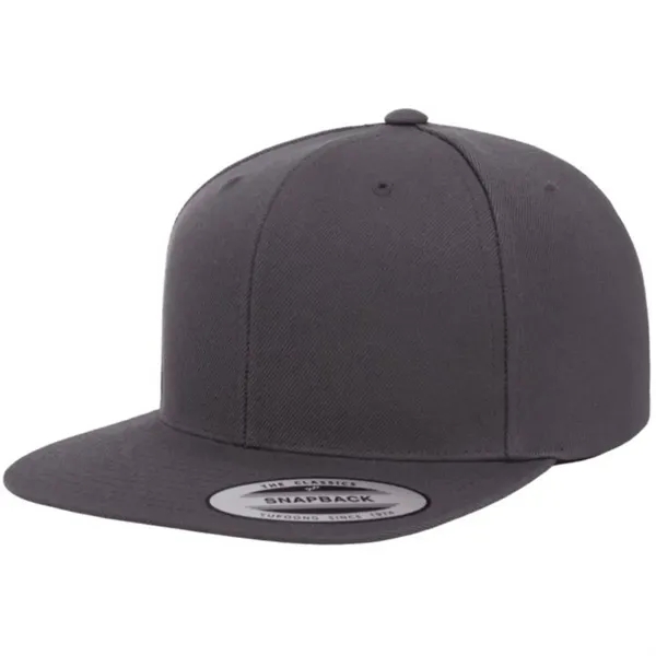 Yupoong 6089M YP Classics Premium Flat Bill Snapback Hat - Yupoong 6089M YP Classics Premium Flat Bill Snapback Hat - Image 25 of 31