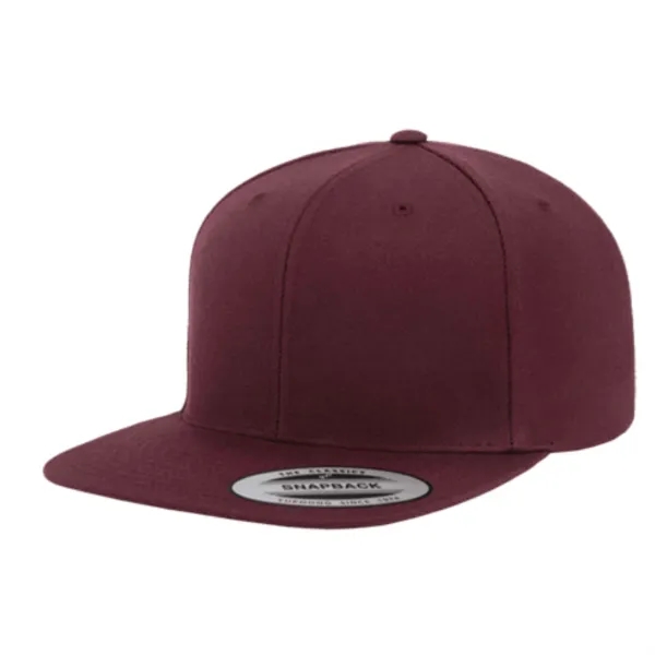 Yupoong 6089M YP Classics Premium Flat Bill Snapback Hat - Yupoong 6089M YP Classics Premium Flat Bill Snapback Hat - Image 28 of 31