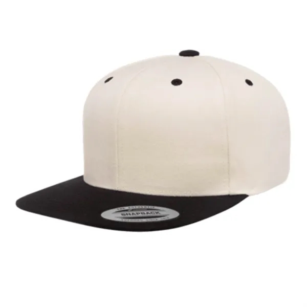 Yupoong 6089M YP Classics Premium Flat Bill Snapback Hat - Yupoong 6089M YP Classics Premium Flat Bill Snapback Hat - Image 29 of 31