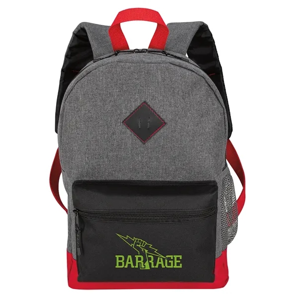 Good Value™ Felix Two-Tone Computer Backpack - Good Value™ Felix Two-Tone Computer Backpack - Image 4 of 6