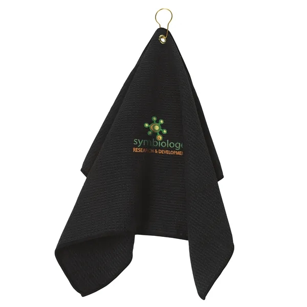 Golf Waffle Towel - Golf Waffle Towel - Image 3 of 4