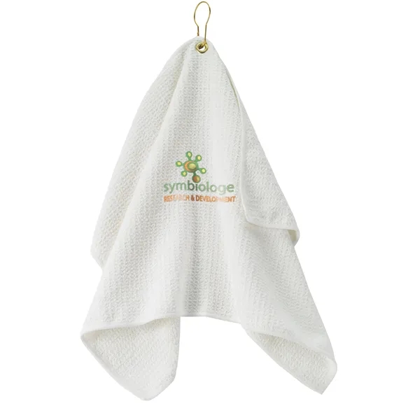 Golf Waffle Towel - Golf Waffle Towel - Image 4 of 4