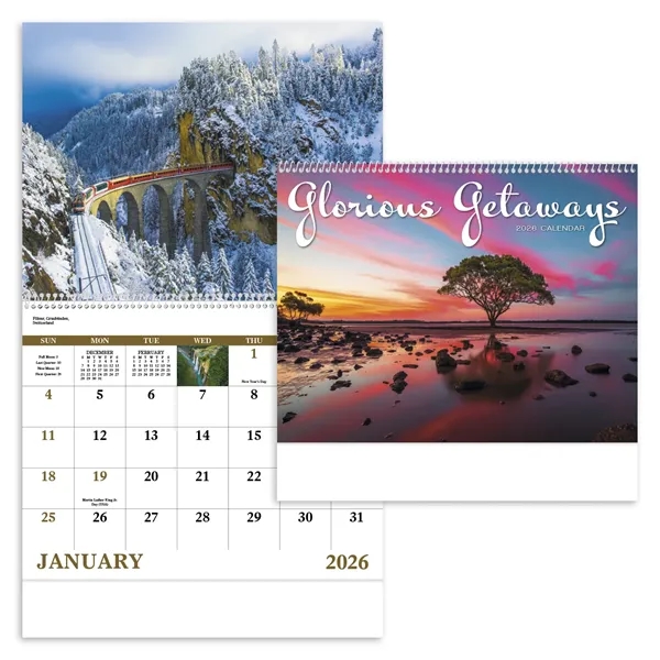 Good Value™ Glorious Getaways - Spiral Calendar - Good Value™ Glorious Getaways - Spiral Calendar - Image 4 of 35