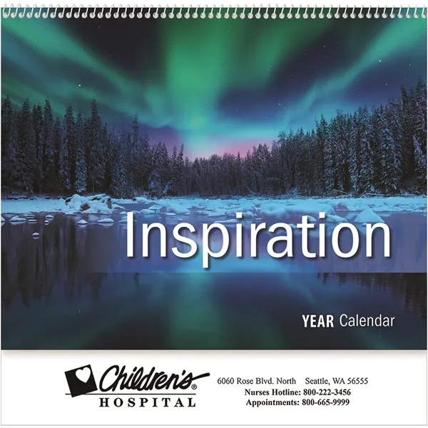 2026 Inspiration Wall Calendar - Spiral - 2026 Inspiration Wall Calendar - Spiral - Image 0 of 1