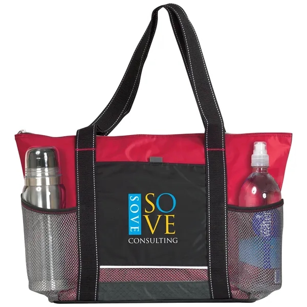 Atchison® Icy Bright Cooler Tote - Atchison® Icy Bright Cooler Tote - Image 9 of 10
