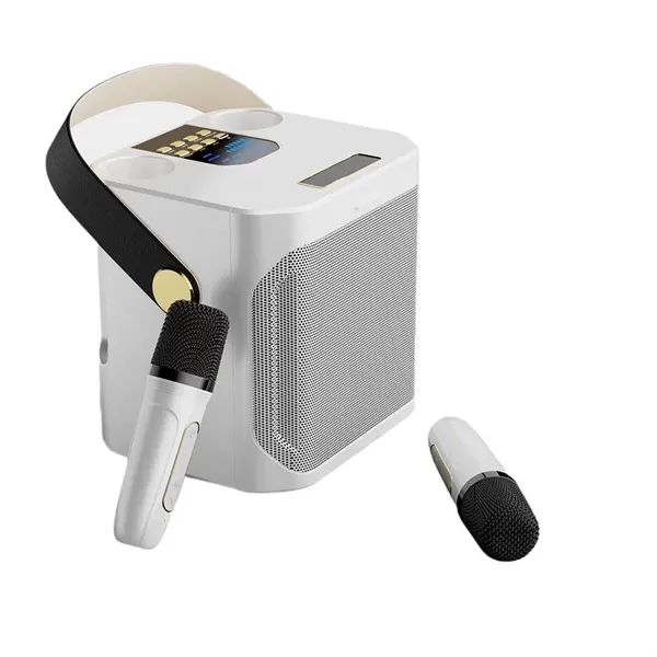 Portable Bluetooth Speaker with Dual Microphone - Portable Bluetooth Speaker with Dual Microphone - Image 2 of 5