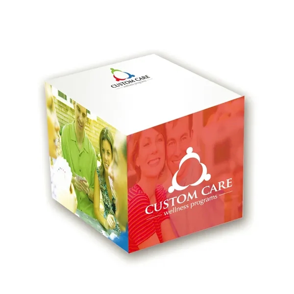 Souvenir® Sticky Note™ 2-3/8" x 2-3/8" x 2-3/8" Cube - Souvenir® Sticky Note™ 2-3/8" x 2-3/8" x 2-3/8" Cube - Image 2 of 2