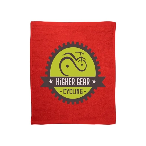 Hemmed Cotton Rally Towel - Hemmed Cotton Rally Towel - Image 8 of 11
