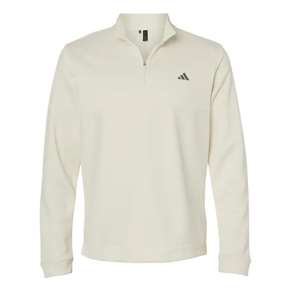 Adidas Men's Ultimate365 Textured Quarter-Zip Pullover - Adidas Men's Ultimate365 Textured Quarter-Zip Pullover - Image 3 of 12