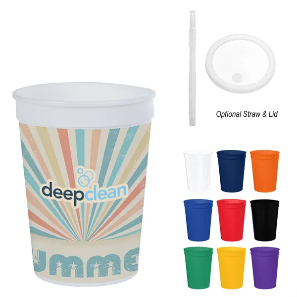 12 Oz. Full Color Big Game Stadium Cup - 12 Oz. Full Color Big Game Stadium Cup - Image 0 of 19