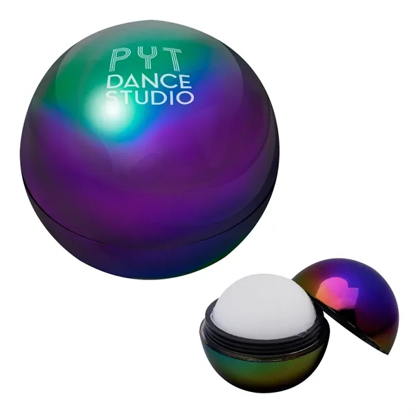 Custom Metallic Rainbow Lip Moisturizer Ball
