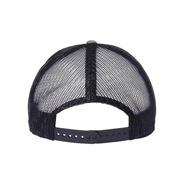 Atlantis Headwear Sustainable Recy Three Trucker Cap - Atlantis Headwear Sustainable Recy Three Trucker Cap - Image 6 of 10