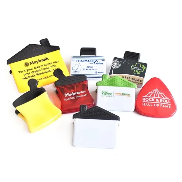 Multipurpose Plastic Refrigerator Magnet Clip - Multipurpose Plastic Refrigerator Magnet Clip - Image 1 of 3