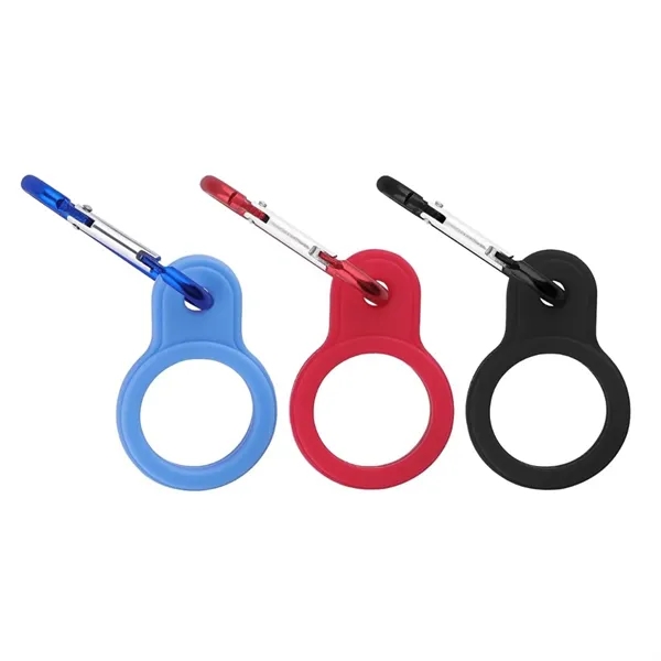 ilicone Water Bottle Buckle Holders with Hook - ilicone Water Bottle Buckle Holders with Hook - Image 2 of 2