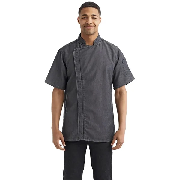 Artisan Collection by Reprime Unisex Zip-Close Short Slee... - Artisan Collection by Reprime Unisex Zip-Close Short Slee... - Image 0 of 2