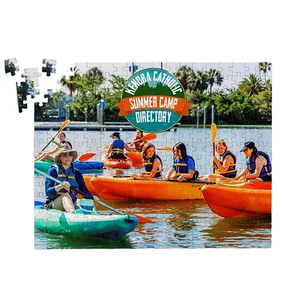 250 Piece Retail Quality Full Color Custom Jigsaw Puzzle - 250 Piece Retail Quality Full Color Custom Jigsaw Puzzle - Image 1 of 4