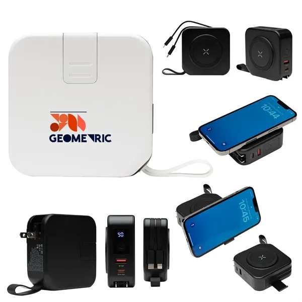 10,000 mAh 5-In-1 Universal Charger - 10,000 mAh 5-In-1 Universal Charger - Image 0 of 6