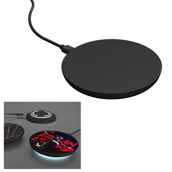 15W Wireless Charger With LED Light - 15W Wireless Charger With LED Light - Image 2 of 3