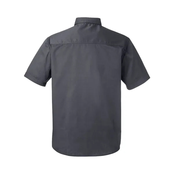 Harriton Men's Advantage IL Short Sleeve Work Shirt - Harriton Men's Advantage IL Short Sleeve Work Shirt - Image 4 of 8