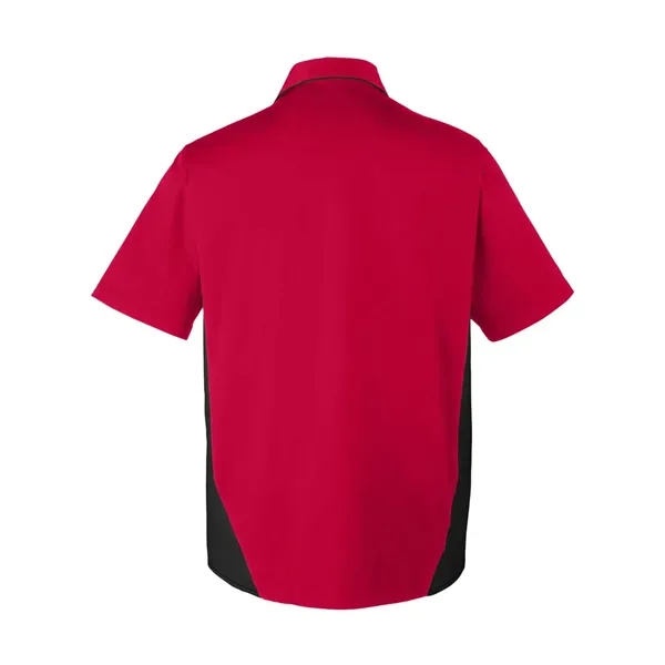 Harriton Men's Flash IL Colorblock Shirt - Harriton Men's Flash IL Colorblock Shirt - Image 10 of 12