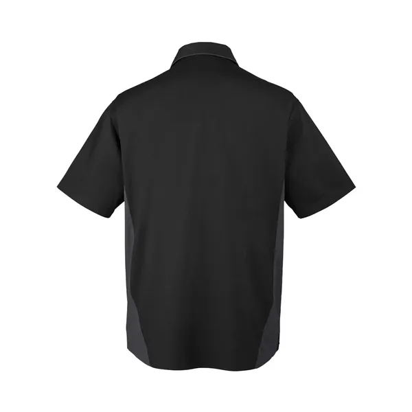 Harriton Men's Tall Flash IL Colorblock Shirt - Harriton Men's Tall Flash IL Colorblock Shirt - Image 2 of 12