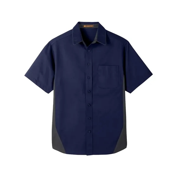 Harriton Men's Tall Flash IL Colorblock Shirt - Harriton Men's Tall Flash IL Colorblock Shirt - Image 8 of 12