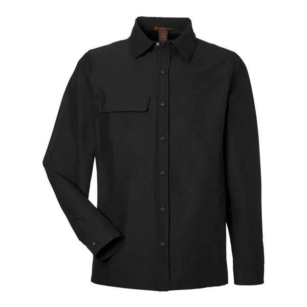 Harriton Unisex Flex Twill Overshirt - Harriton Unisex Flex Twill Overshirt - Image 1 of 8
