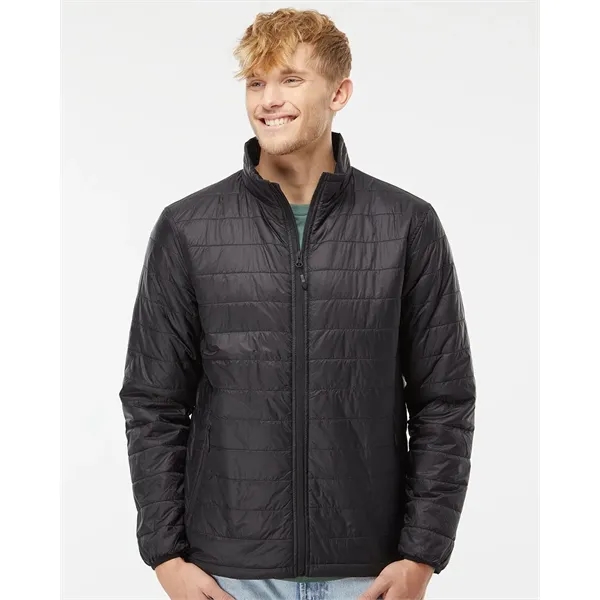 Independent Trading Co. Men's Puffer Jacket - Independent Trading Co. Men's Puffer Jacket - Image 0 of 8