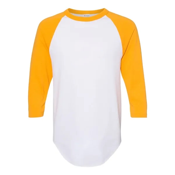 Augusta Sportswear Unisex Three-Quarter Raglan Sleeve Bas... - Augusta Sportswear Unisex Three-Quarter Raglan Sleeve Bas... - Image 17 of 29
