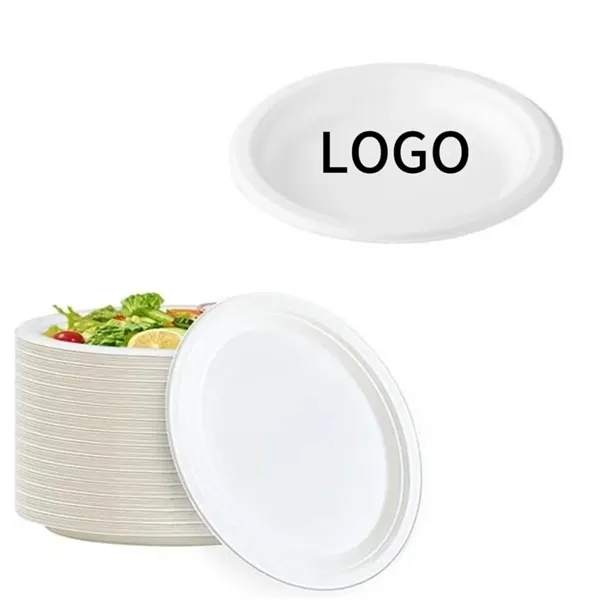 10" Disposable Paper Plates Eco-Friendly - 10" Disposable Paper Plates Eco-Friendly - Image 5 of 5