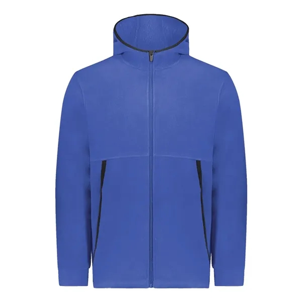 Augusta Sportswear Unisex Eco Revive™ Polar Fleece Hooded... - Augusta Sportswear Unisex Eco Revive™ Polar Fleece Hooded... - Image 15 of 20
