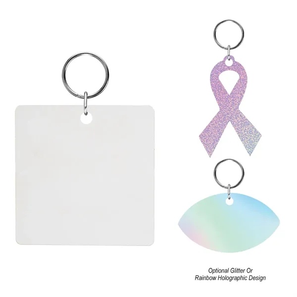 Acrylic Key Tag - Custom Shape 4"