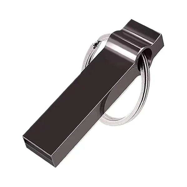 128Gb Metal Usb Flash Drives With Key Ring - 128Gb Metal Usb Flash Drives With Key Ring - Image 2 of 4