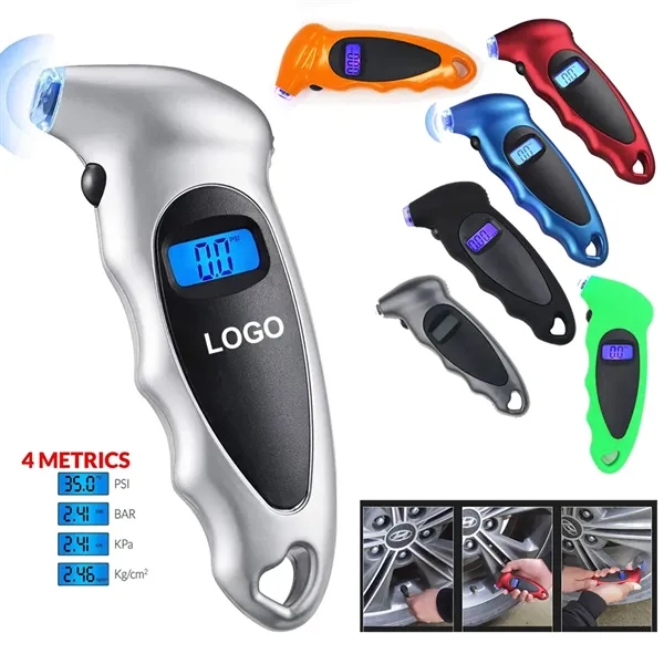 Digital Tire Pressure Gauge - Digital Tire Pressure Gauge - Image 0 of 2