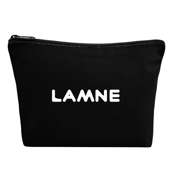 Aware™ Recycled Cotton Zip Pouch - Aware™ Recycled Cotton Zip Pouch - Image 1 of 4