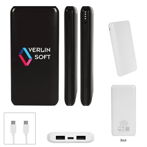 10,000 Mah Multi-Port Power Bank - 10,000 Mah Multi-Port Power Bank - Image 1 of 6