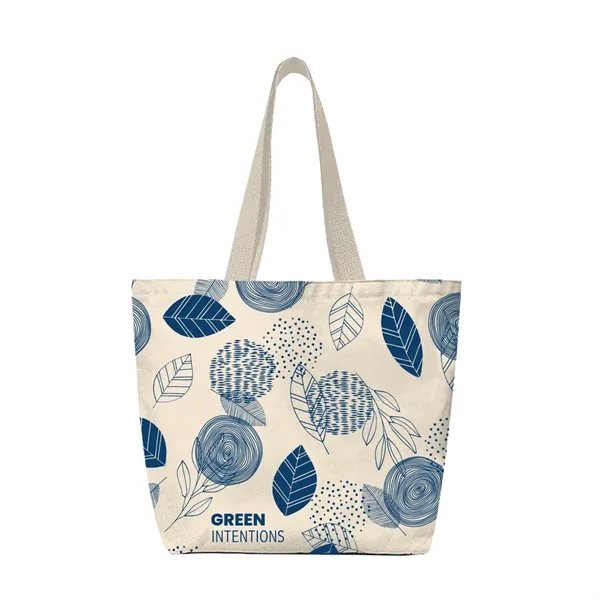 14 Oz. Recycled Canvas Tote Bag - 14 Oz. Recycled Canvas Tote Bag - Image 3 of 16