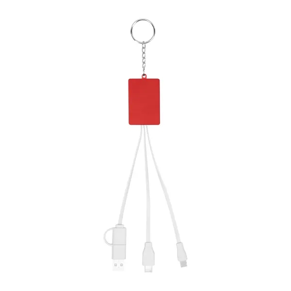 Multi-Charging Cable USB Hub Keyring - Multi-Charging Cable USB Hub Keyring - Image 3 of 6