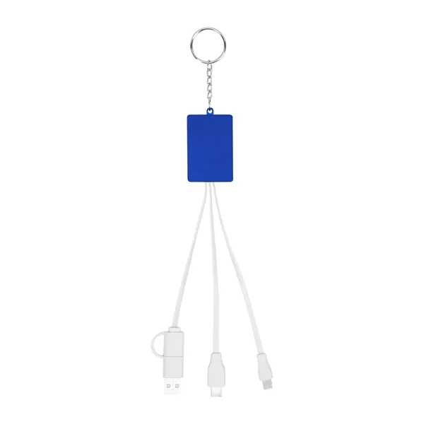 Multi-Charging Cable USB Hub Keyring - Multi-Charging Cable USB Hub Keyring - Image 5 of 6