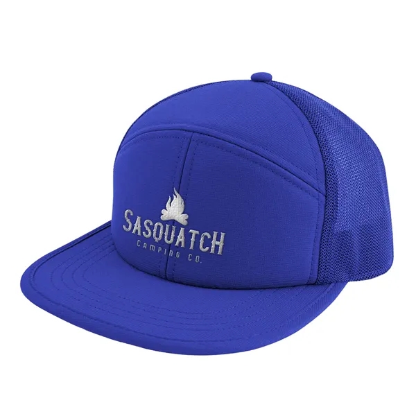 7-Panel Performance Trucker Cap - 7-Panel Performance Trucker Cap - Image 5 of 8