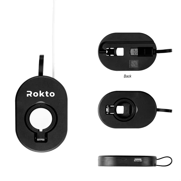 Charging Hub With Wireless Watch Dock - Charging Hub With Wireless Watch Dock - Image 3 of 4