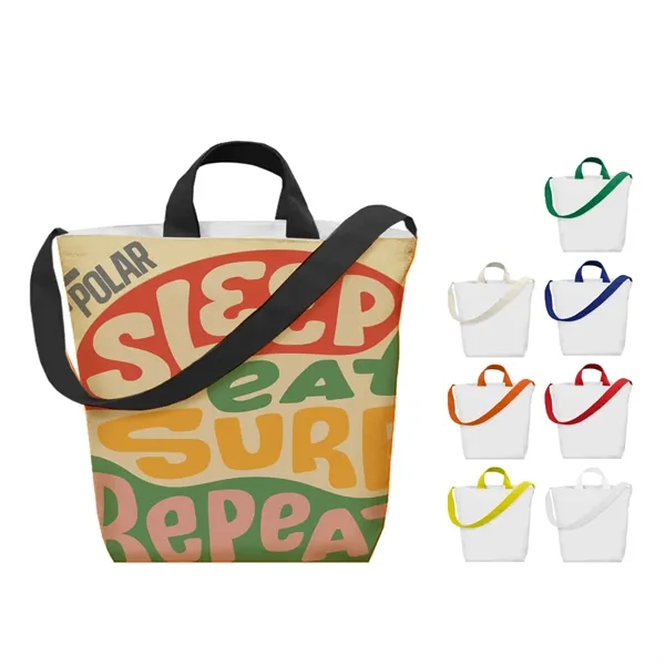 Sublime Series rPET Satchel Tote Bag - Sublime Series rPET Satchel Tote Bag - Image 0 of 16