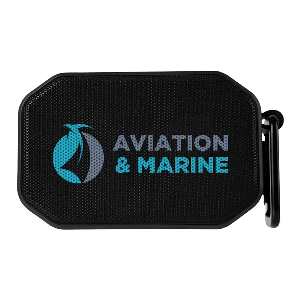 Mini Magnet Speaker With Carabiner - Mini Magnet Speaker With Carabiner - Image 1 of 2